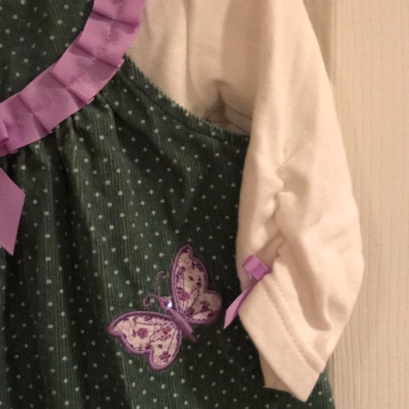 Girl’s 2-piece set, jumper and shirt, size 2T - Picture 3 of 3